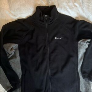 Champion Black Windbreaker Jacket